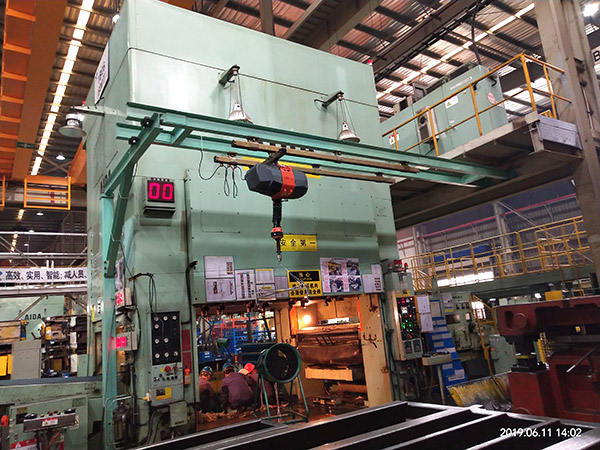 葫蘆提升系統(tǒng)使用現(xiàn)場